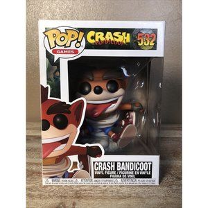 Funko Pop! Games: Crash Team Racing Nitro-Fueled - Crash Bandicoot Vinyl Figure